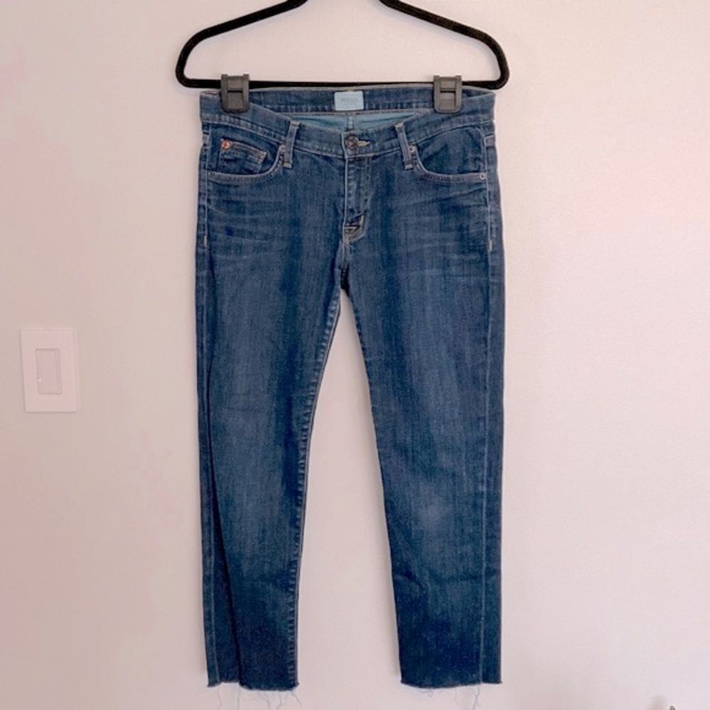 Hudson May‎ Skinny Raw Hem Jeans - Size 27